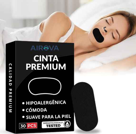 Cinta Antironquidos Airova 30 Piezas