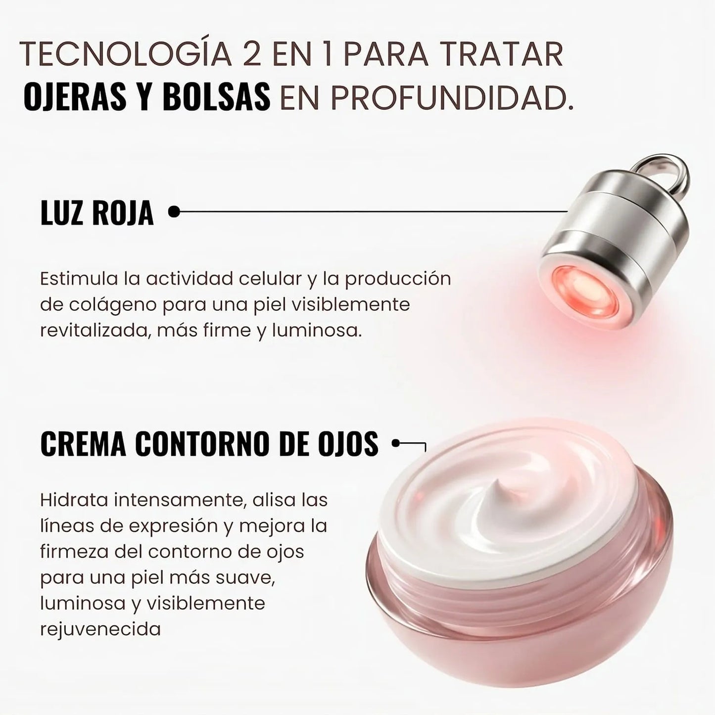 LumiEyes™ – Crema de Luz Roja para Ojos