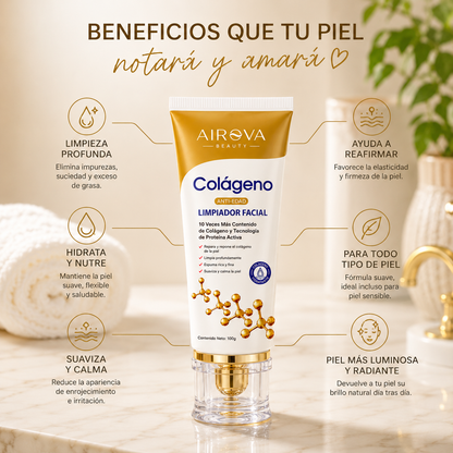 Limpiador Facial Airova Colágeno 10X™